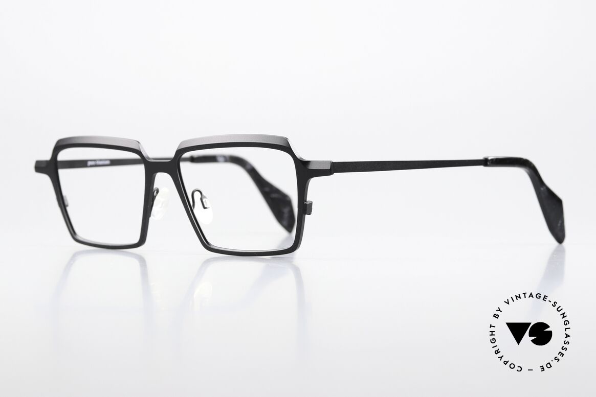 Theo Belgium Flanders Pure Titanium Fassung, sehr hochwertig & komfortabel (Titan-Fassung), Passend für Herren und Damen