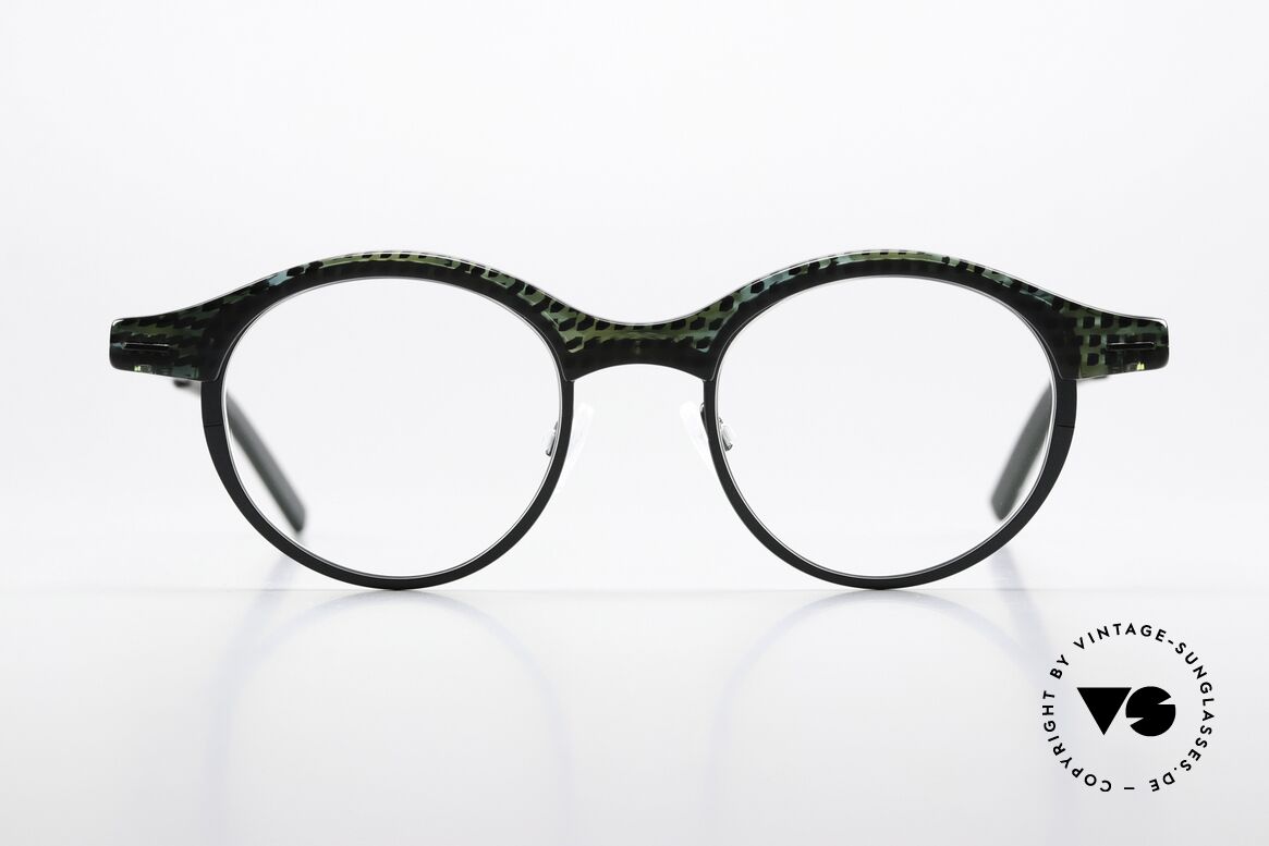 Theo Belgium Ovy Interessantes Rahmenmuster, eine Damen- und Herrenbrille gleichermaßen!, Passend für Herren und Damen