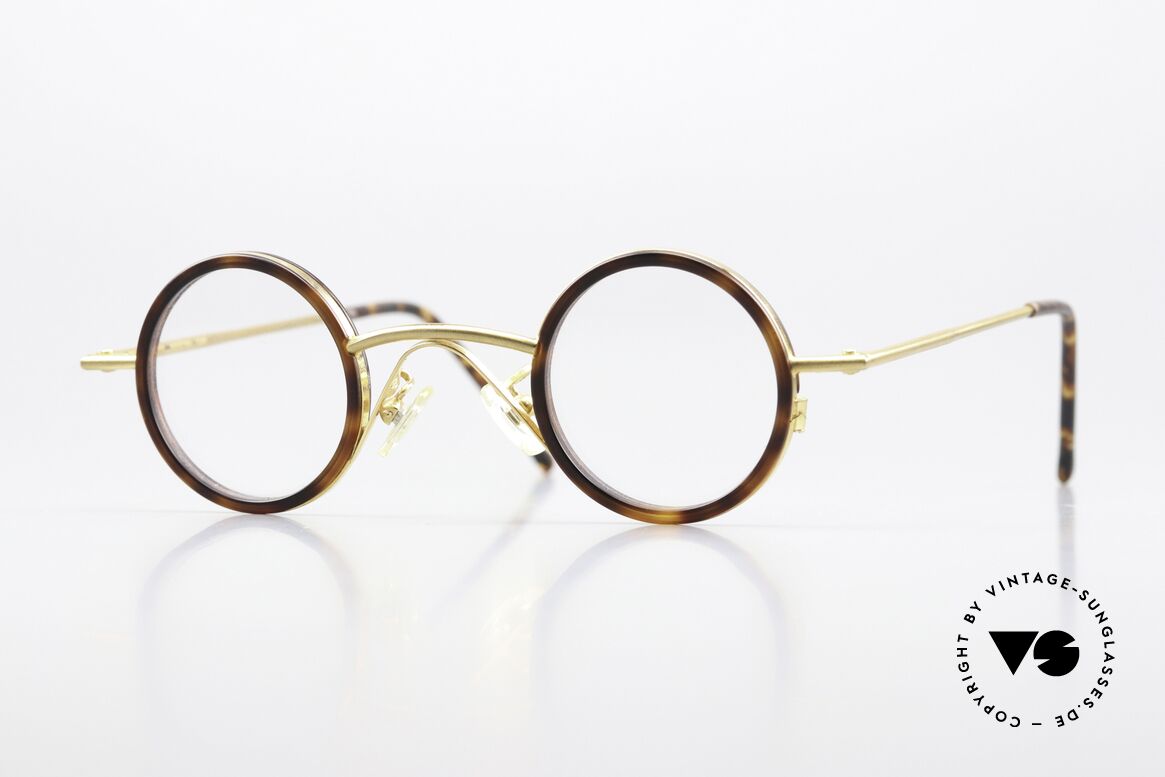Christian Roth 2408 Runde Brille Im Bauhaus Stil, EXTRA SMALL, runde Fassung von Christian Roth, Passend für Herren und Damen