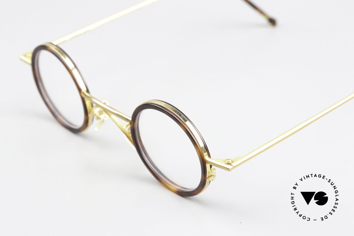 Christian Roth 2408 Runde Brille Im Bauhaus Stil, ideal für große Sehstärken (aber auch Gleitsicht), Passend für Herren und Damen