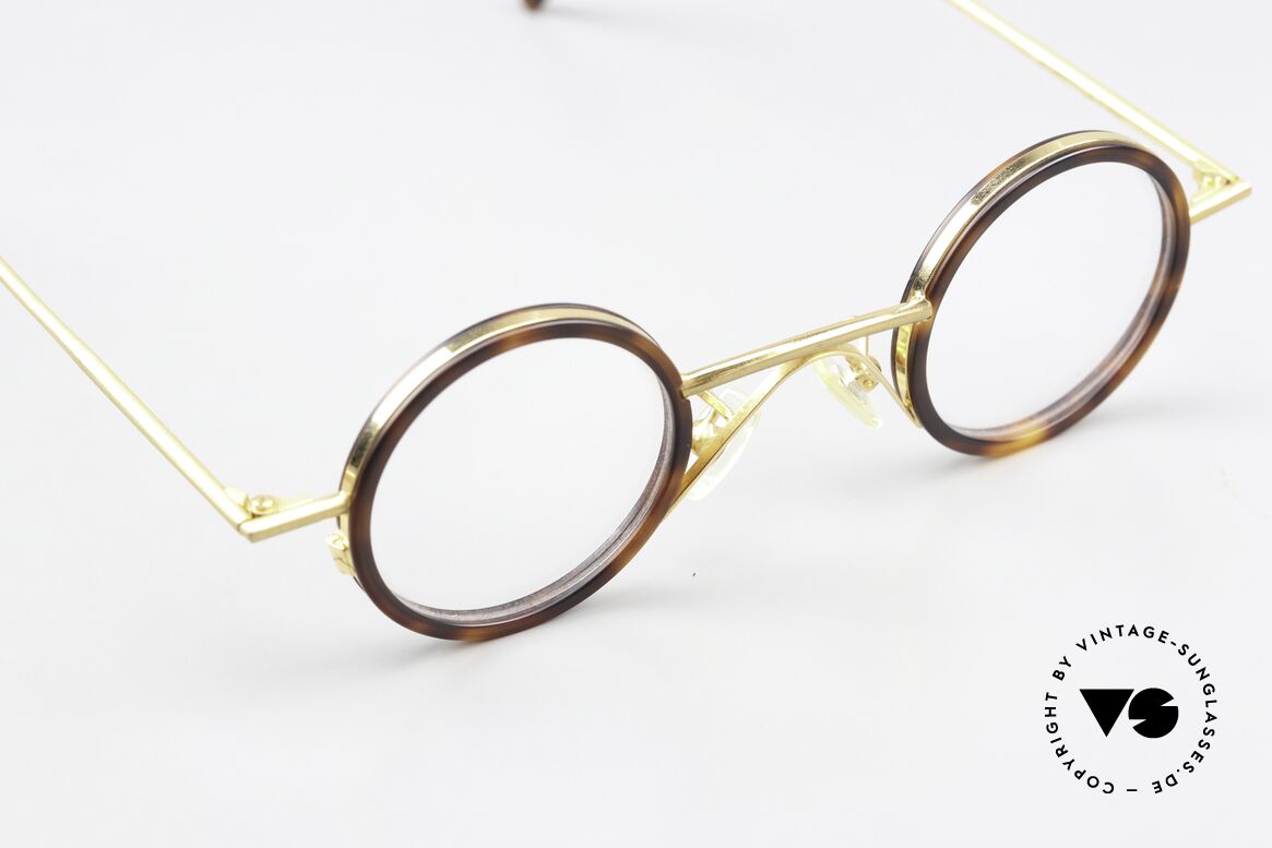 Christian Roth 2408 Runde Brille Im Bauhaus Stil, puristisch, reduziert = Rahmendesign: Bauhaus Stil, Passend für Herren und Damen