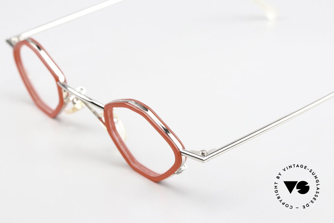 Christian Roth 2402 Version Mit Azetat-Ringen, Glashöhe = nur 26mm = ideal für große Sehstärken, Passend für Herren und Damen