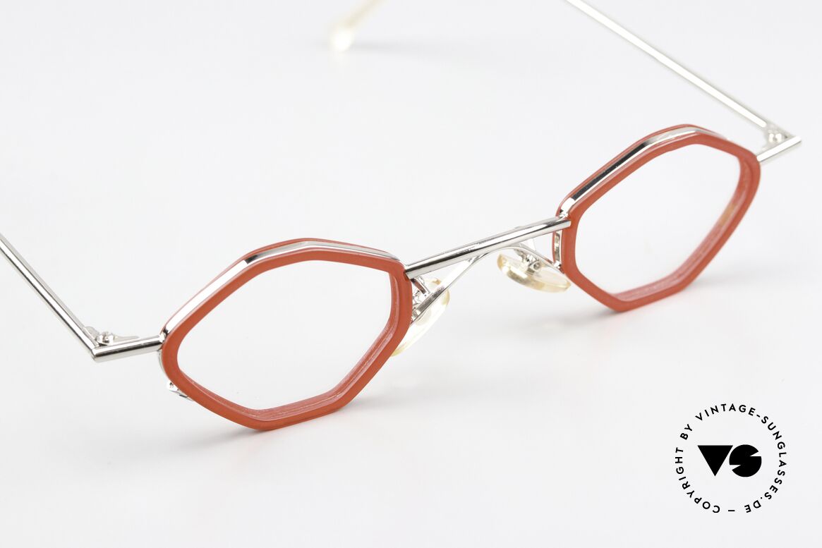 Christian Roth 2402 Version Mit Azetat-Ringen, puristisch, reduziert = Rahmendesign: Bauhaus Stil, Passend für Herren und Damen