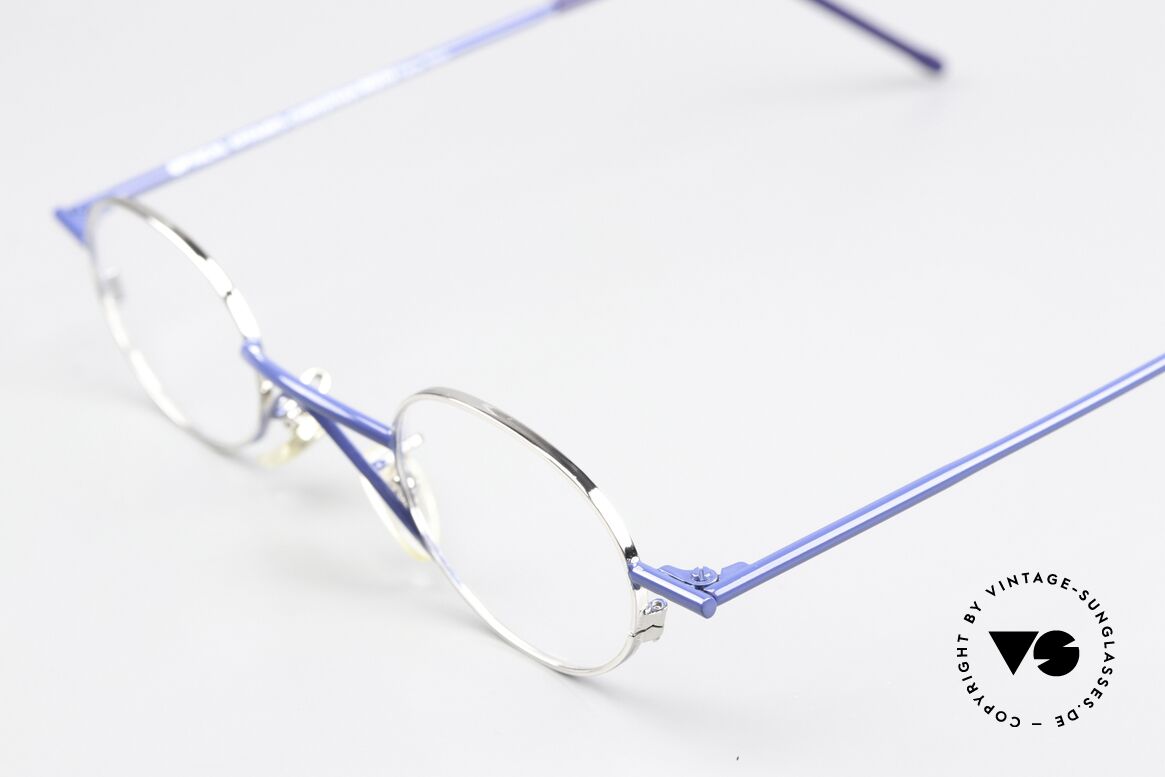 Christian Roth 2400 Ovale Brille Im Bauhaus Stil, Gr. SMALL: Glashöhe = 27mm, Glasbreite = 37mm, Passend für Herren und Damen