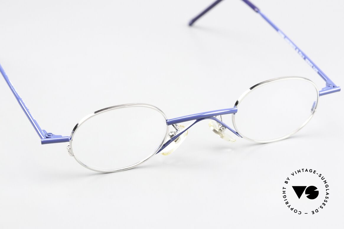 Christian Roth 2400 Ovale Brille Im Bauhaus Stil, ideal für große Sehstärken (aber KEIN Gleitsicht), Passend für Herren und Damen