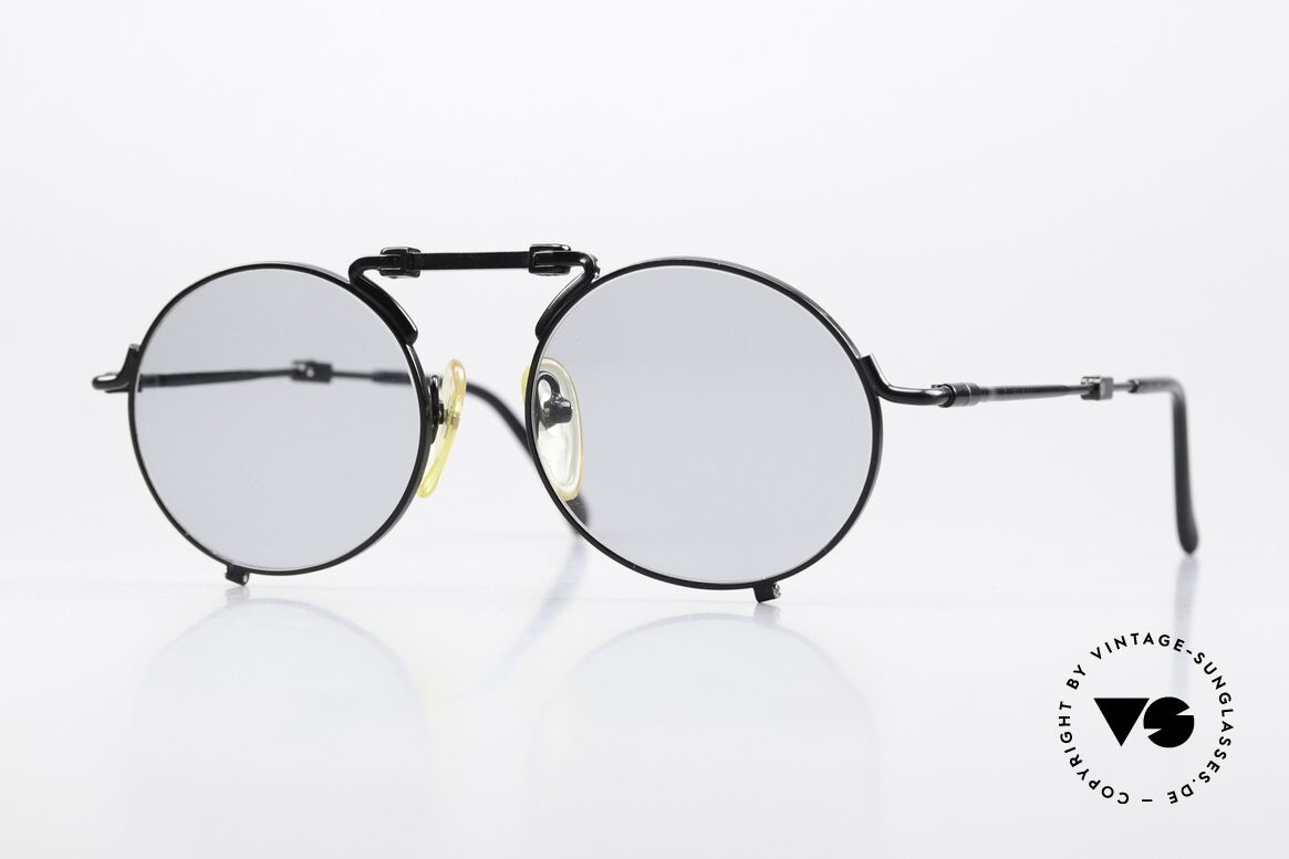 Jean Paul Gaultier 56-9171 Rare 90er Faltsonnenbrille, einzigartige Sonnenbrille von Jean Paul Gaultier, Passend für Herren und Damen