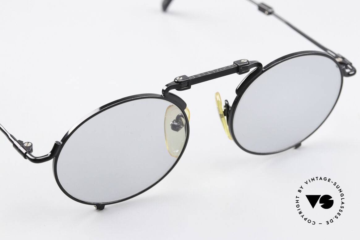 Jean Paul Gaultier 56-9171 Rare 90er Faltsonnenbrille, KEINE RETROmode; ein 35 Jahre altes ORIGINAL!, Passend für Herren und Damen