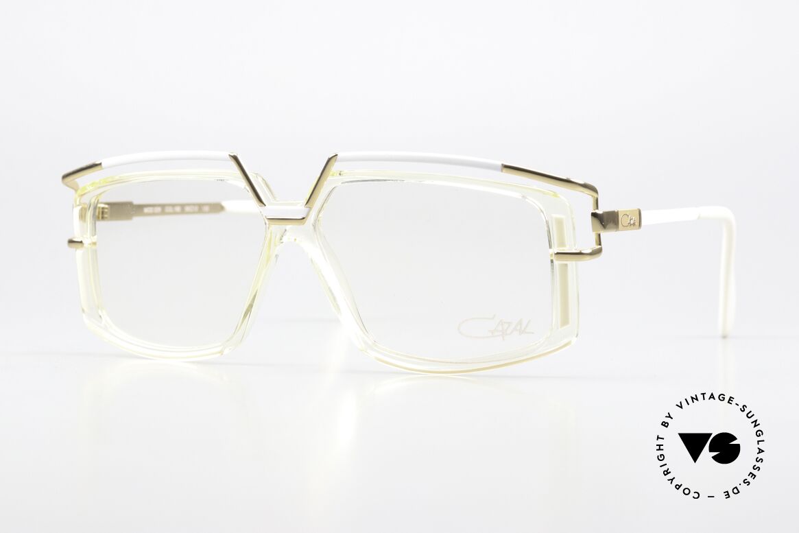 Cazal 329 Alte Hip Hop Brille 80er, wuchtiges Design aus den späten 80ern / frühe 90er, Passend für Herren und Damen