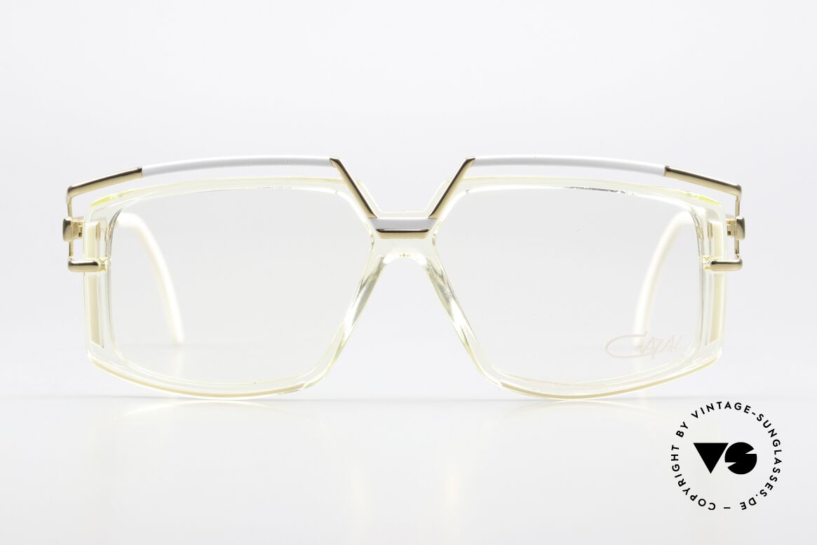 Cazal 329 Alte Hip Hop Brille 80er, Designer-Brille vom legendären Cari Zalloni (CAZAL), Passend für Herren und Damen