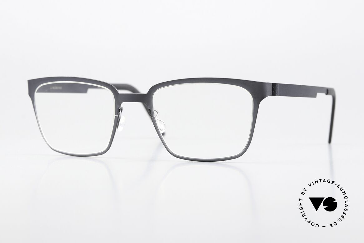 Lindberg 9627 Strip Titanium Markante Designerbrille, markante LINDBERG Strip Titanium Designer-Fassung, Passend für Herren und Damen