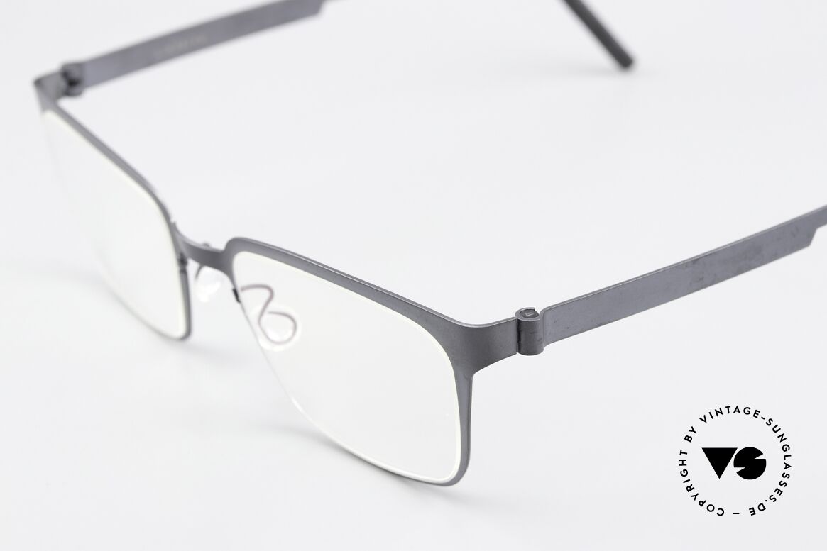 Lindberg 9627 Strip Titanium Markante Designerbrille, stilvolle Damenbrille oder Herrenbrille gleichermaßen, Passend für Herren und Damen