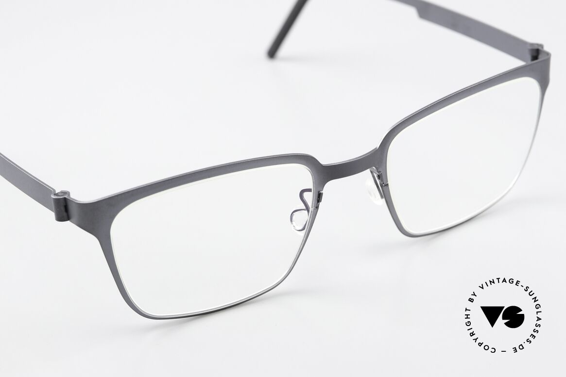 Lindberg 9627 Strip Titanium Markante Designerbrille, ungetragenes Designerstück + orig. Lindberg Hartetui, Passend für Herren und Damen
