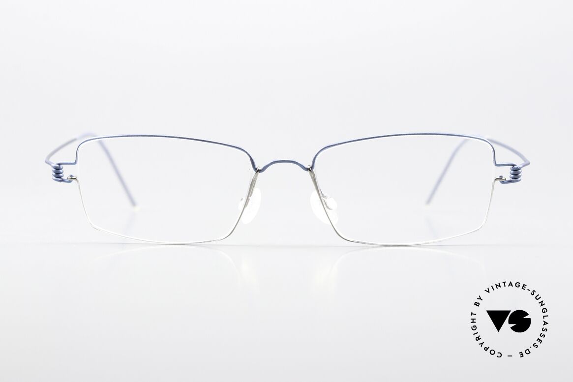 Lindberg Flemming Air Titan Rim Eckige Titaniumbrille Unisex, vielfach ausgezeichnet hinsichtlich Qualität und Design, Passend für Herren und Damen