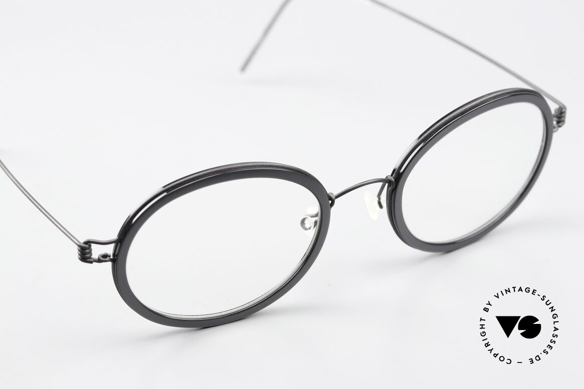 Lindberg Arthur Air Titan Rim Veredelte Air Titan Version, ungetragenes Designerstück + orig. Lindberg Magnet-Etui, Passend für Herren und Damen