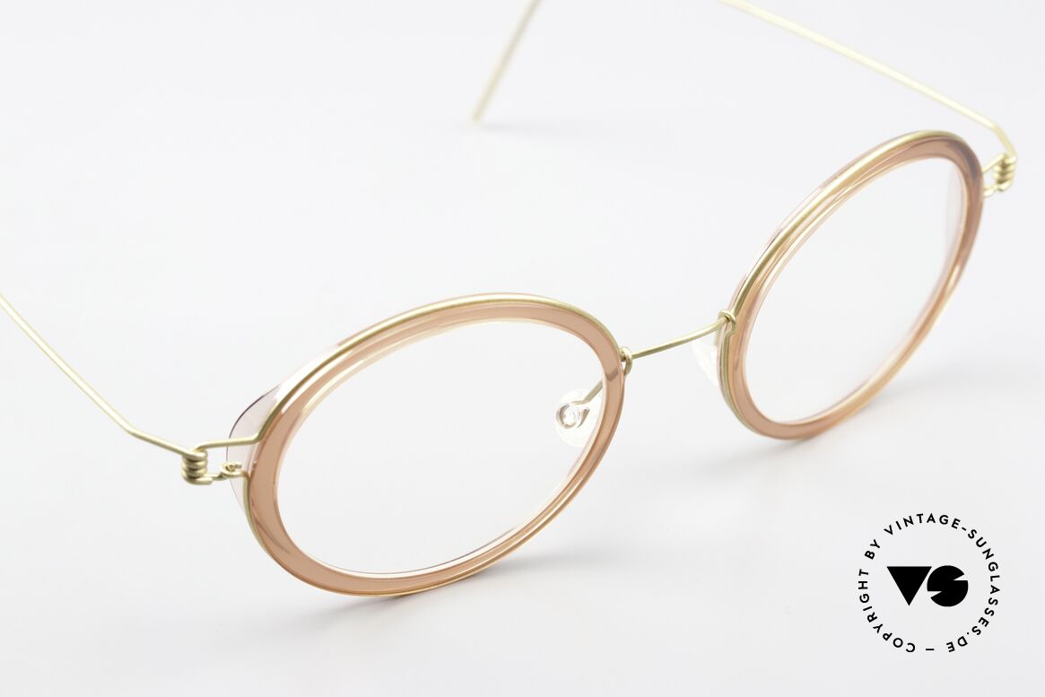Lindberg Fay Air Titan Rim Titan Fassung Damen Farbe, ungetragenes Exemplar mit original Lindberg Hart-Etui, Passend für Damen