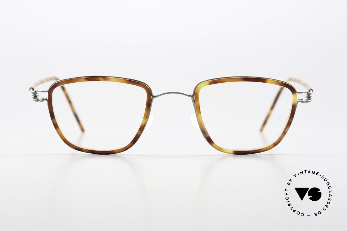 Lindberg Aiko Air Titan Rim Leichte Air Titanium Brille, Modell Aiko, Gr. 44-22, Col. K25M/10 für Damen & Herren, Passend für Herren und Damen