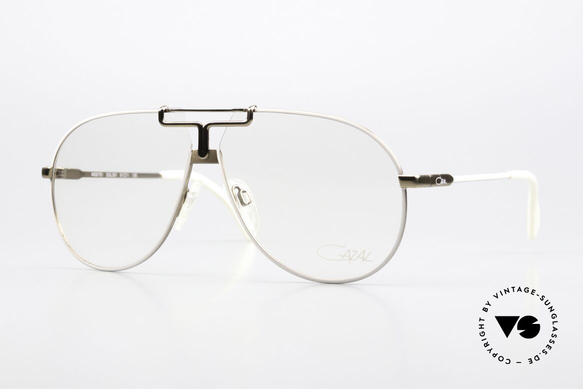 Cazal 731 Titanium Brille West Germany, legendäre Cazal Aviator vintage Brille von 1986, Passend für Herren