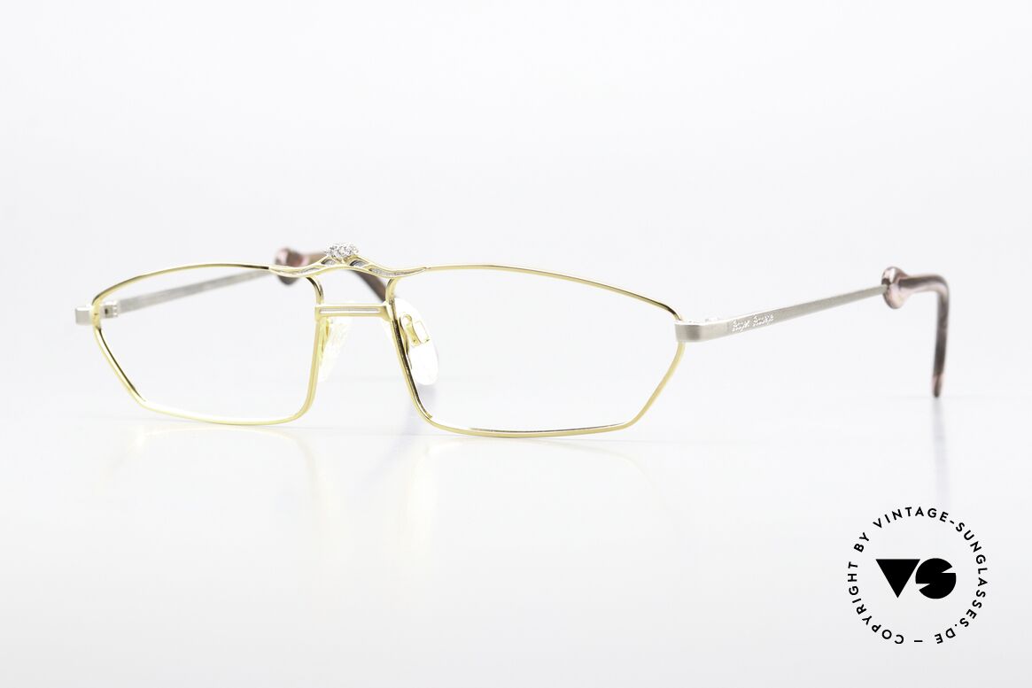 Roger Rodege M1090 Damen Lesebrille Mit Krone, Roger Rodege Luxus-Brillenfassug aus den 1980ern, Passend für Damen