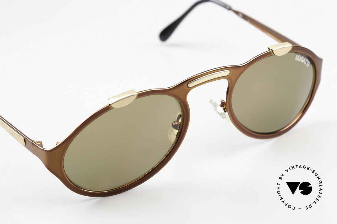 Bugatti 13169 Limited Luxus Vintage Sonnenbrille, ungetragen (wie alle unsere BUGATTI Designer-Brillen), Passend für Herren
