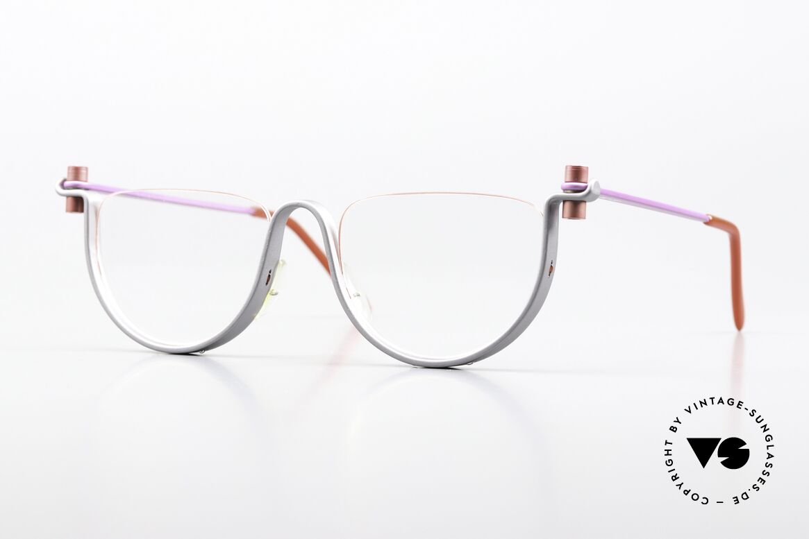 ProDesign No2 Rare Brille 90er Filmbrille, ProDesign N°2 Optic Studio Denmark Designerbrille, Passend für Herren und Damen