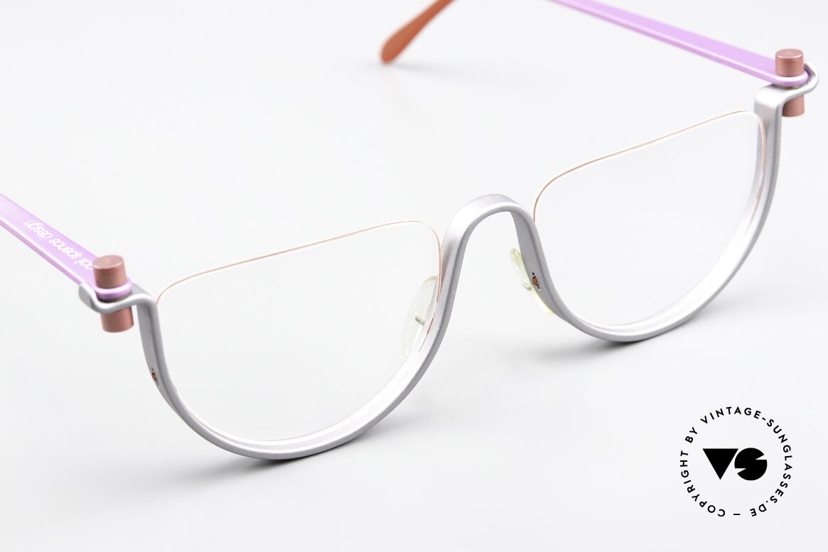 ProDesign No2 Rare Brille 90er Filmbrille, dieses ungetragene N°2 Modell stammt von ca. '92, Passend für Herren und Damen