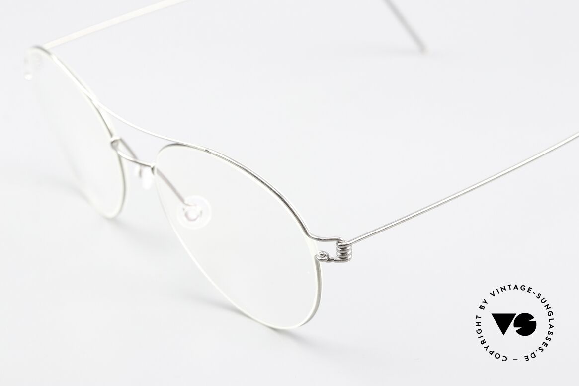 Lindberg Nomi 49 Air Titan Rim Weibliche Pilotenbrille, extrem stabile Fassung, flexibel & elastisch, und nur 3g, Passend für Damen
