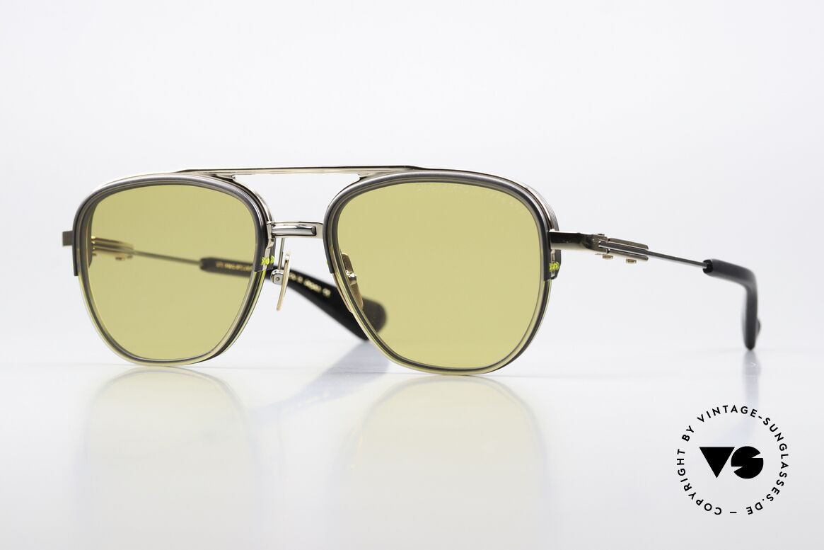 DITA Rikton Type 402 Chamäleon Gläser in Gelb, DITA Rikton Type 402, DTS117-54-01, GLD/BLK, 54/19, Passend für Herren