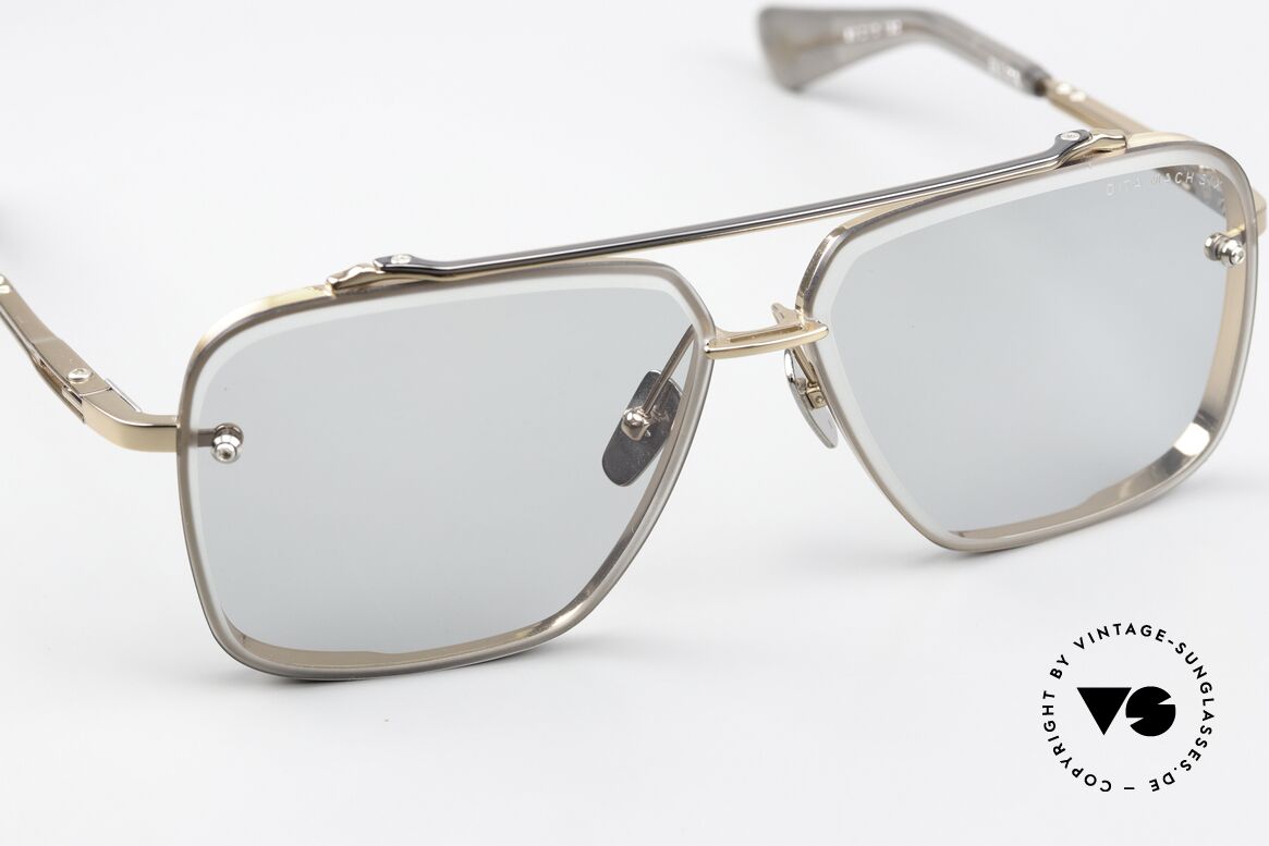 DITA Mach Six Herren Brille Eckig Pilot, eine Kombination aus Luxus & "Los Angeles Lifestyle", Passend für Herren