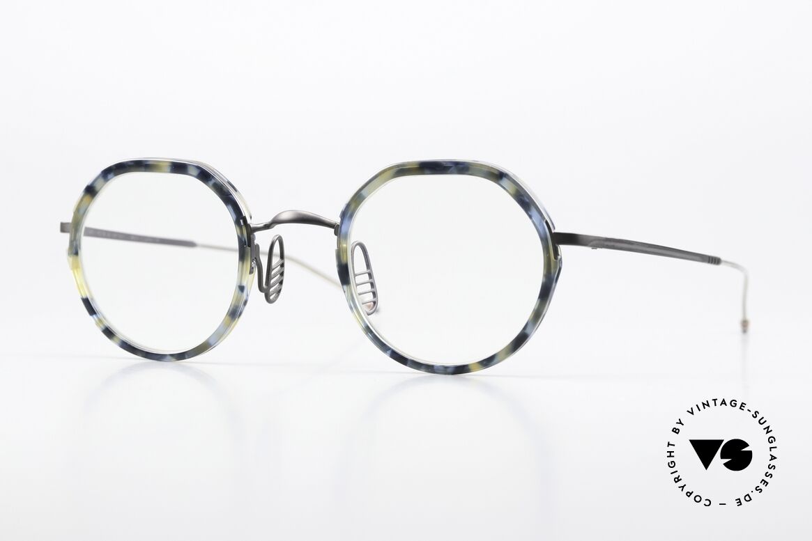 Thom Browne TBX911 Titanium Azetat Fassung, Thom Browne Brille, Modell TBX911-45-02, NVY BLK, Passend für Herren