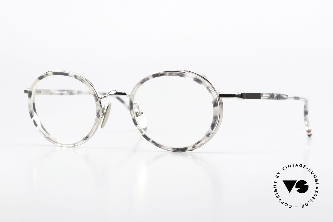 Thom Browne TBX813 Sehr Stilvolle Herrenbrille, Thom Browne Brille, Modell TBX813-49-03, GRY SLV, Passend für Herren