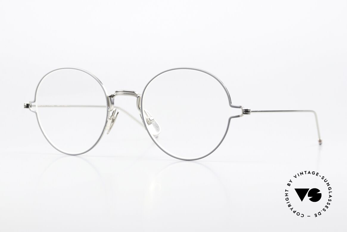 Thom Browne TBX915 Stilvolle Panto Herrenbrille, runde Thom Browne Herrenbrille, M. TBX915-50-01, Passend für Herren