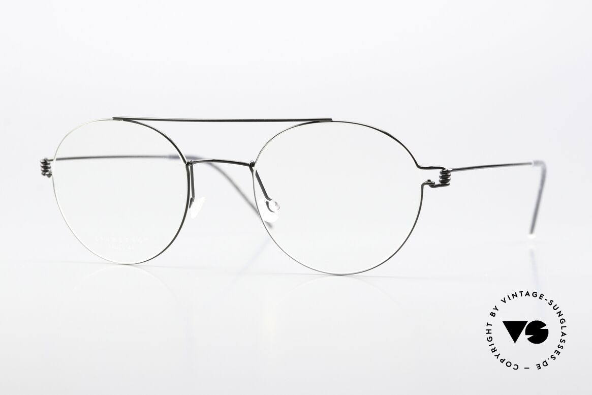 Lindberg Bruce 48 Air Titan Rim Feine Designerbrille Unisex, LINDBERG Air Titan Damenbrille sowie Herrenbrille, Passend für Herren und Damen