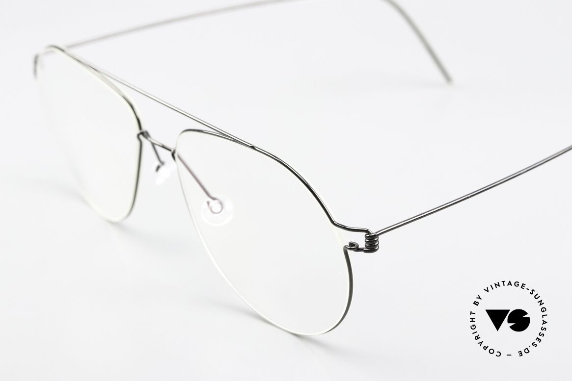 Lindberg Raymond Air Titan Rim Herrenbrille Aviator Style, vielfach ausgezeichnet in Sachen Qualität & Lifestyle, Passend für Herren