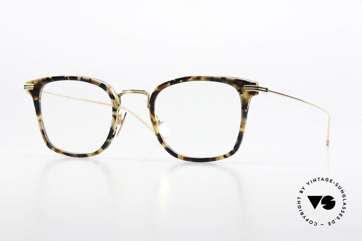 Thom Browne TBX905 Feinste Herrenbrille Eckig, Thom Browne Brille, Modell TBX905-49-02, TKT GLD, Passend für Herren