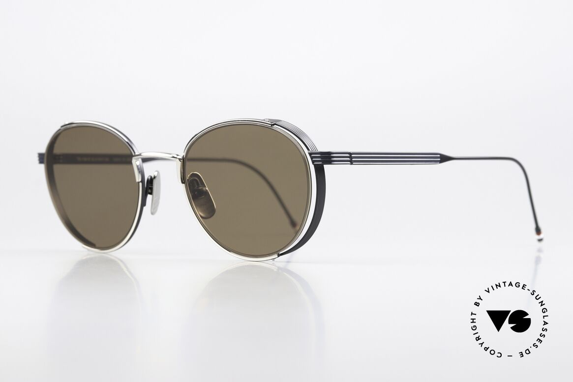 Thom Browne TB106 Promi Sonnenbrille Herren, wirklich stilvoll & in Spitzenqualität, made in Japan, Passend für Herren