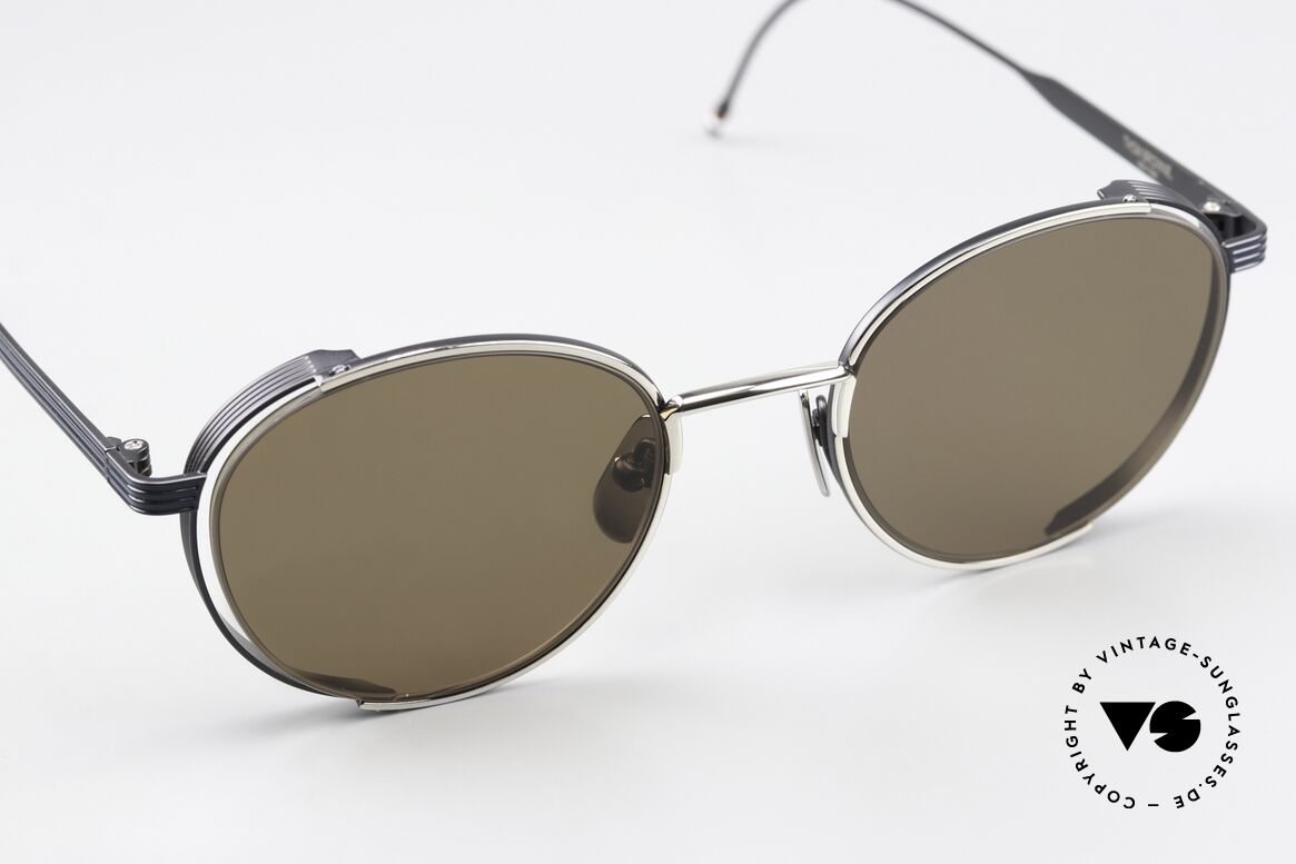 Thom Browne TB106 Promi Sonnenbrille Herren, ein edles Designer-Accessoire für alle Mode-Liebhaber, Passend für Herren