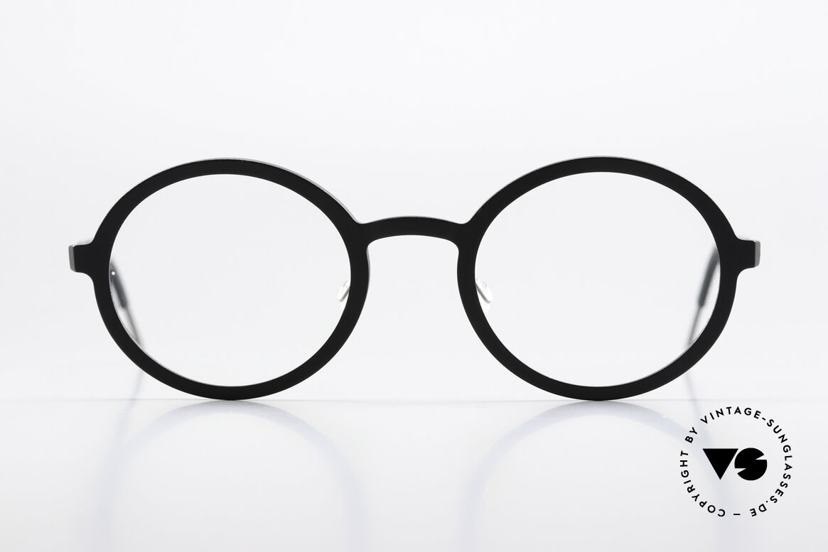 Lindberg 1038 Acetanium Damen & Herrenbrille Rund, runde Lindberg Acetanium Fassung in zeitloser Farbe, Passend für Herren und Damen