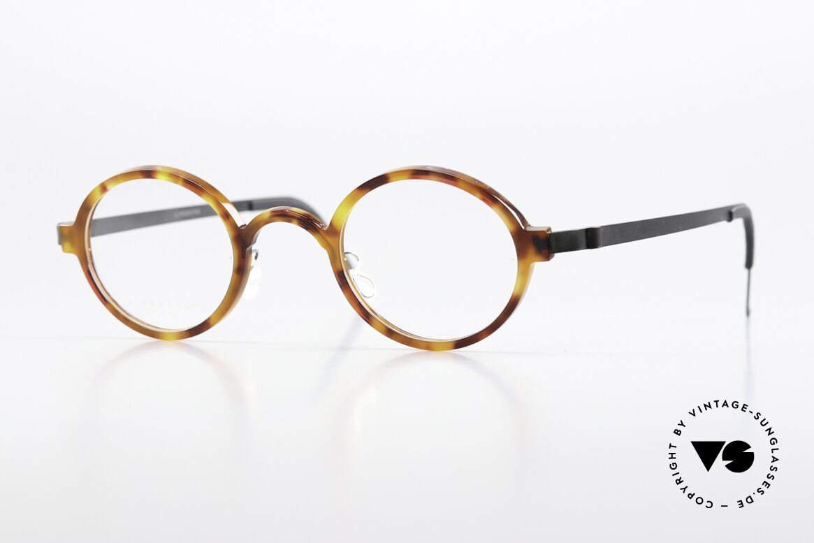 Lindberg 1011 Acetanium Ovale Designerbrille Unisex, ovale Lindberg Acetanium Brille in interessanter Farbe, Passend für Herren und Damen