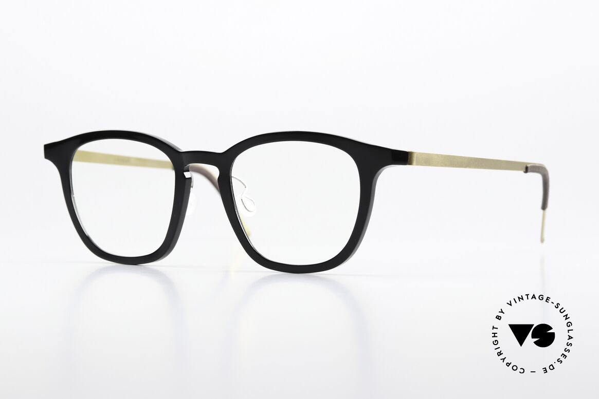 Lindberg 1047 Acetanium Brille Eckig Panto Unisex, Lindberg Panto-Brille der Acetanium-Serie von 2018, Passend für Herren und Damen