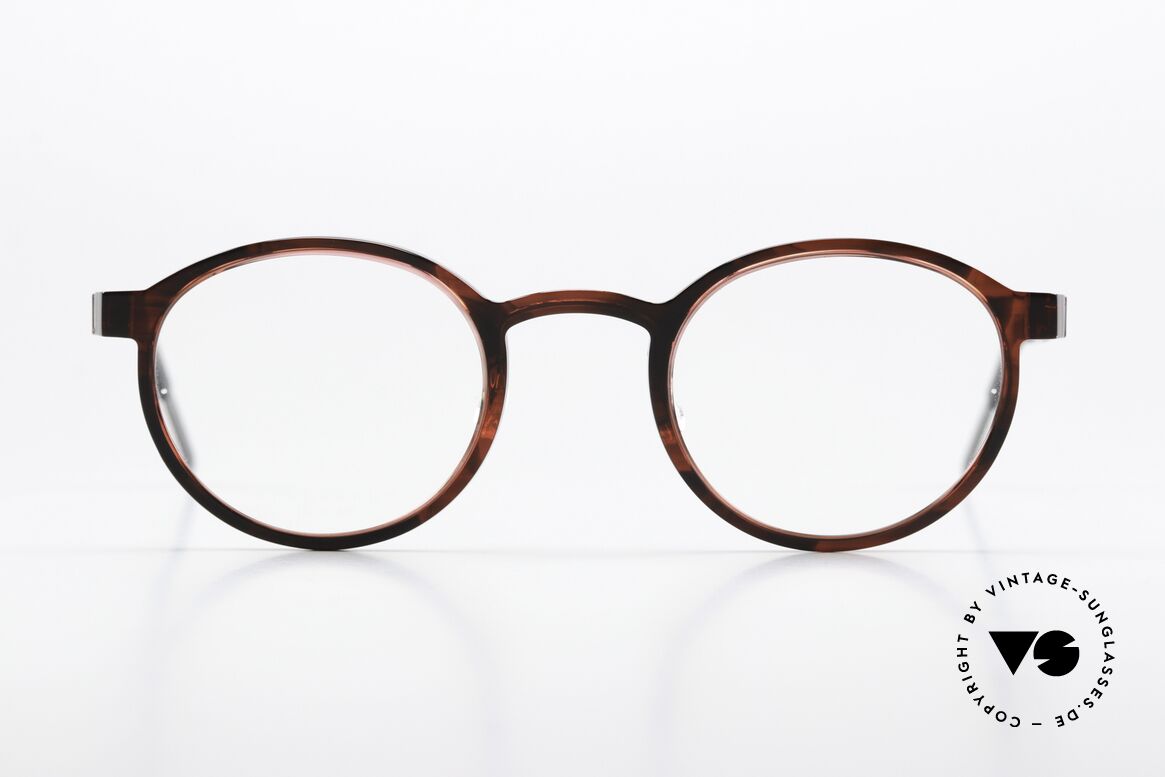 Lindberg 1014 48 Acetanium Lindberg Brille Von Sting, zeitlose LINDBERG Acetanium Brille, weinrot / schwarz, Passend für Herren und Damen