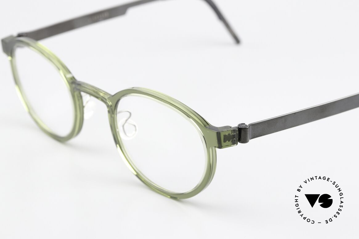 Lindberg 1014 46 Acetanium Pantobrille In Grau Grün, vielfach ausgezeichnet hinsichtlich Qualität und Design, Passend für Herren und Damen