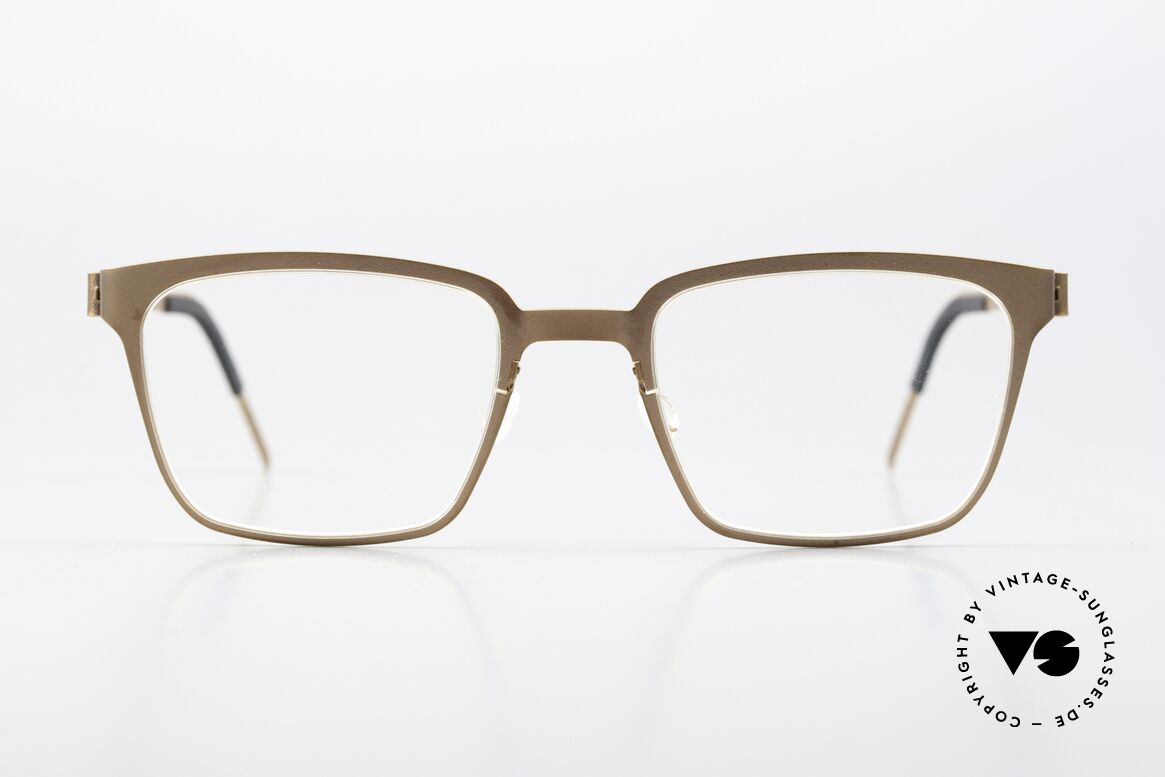 Lindberg 9627 Strip Titanium Designerbrille Bronze Kupfer, unisex Mod. 9627, Gr. 49/20, col. U15 (bronze / kupfer), Passend für Herren und Damen