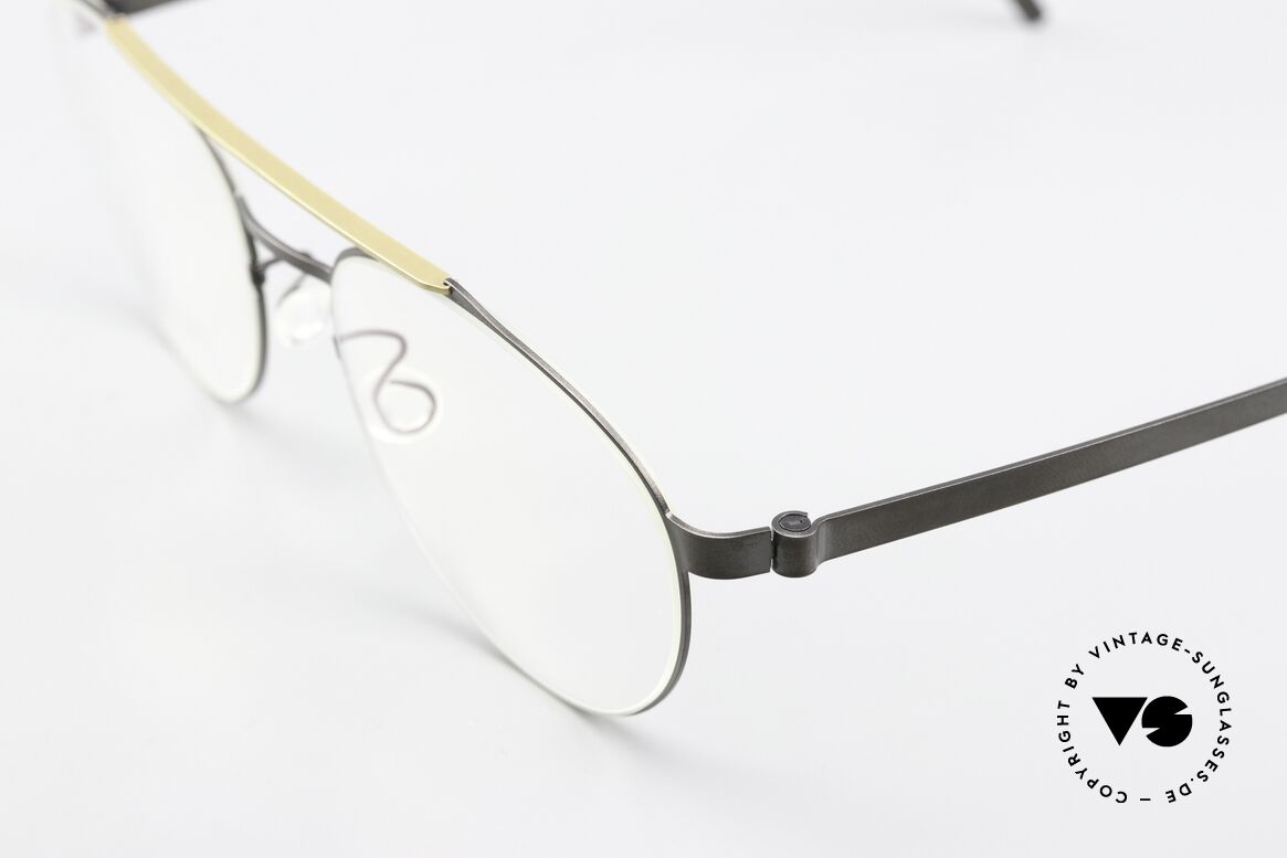 Lindberg 9616 52 Strip Titanium Qualitätsbrille Aus Dänemark, trägt für uns das Prädikat "TRUE VINTAGE LINDBERG", Passend für Herren und Damen
