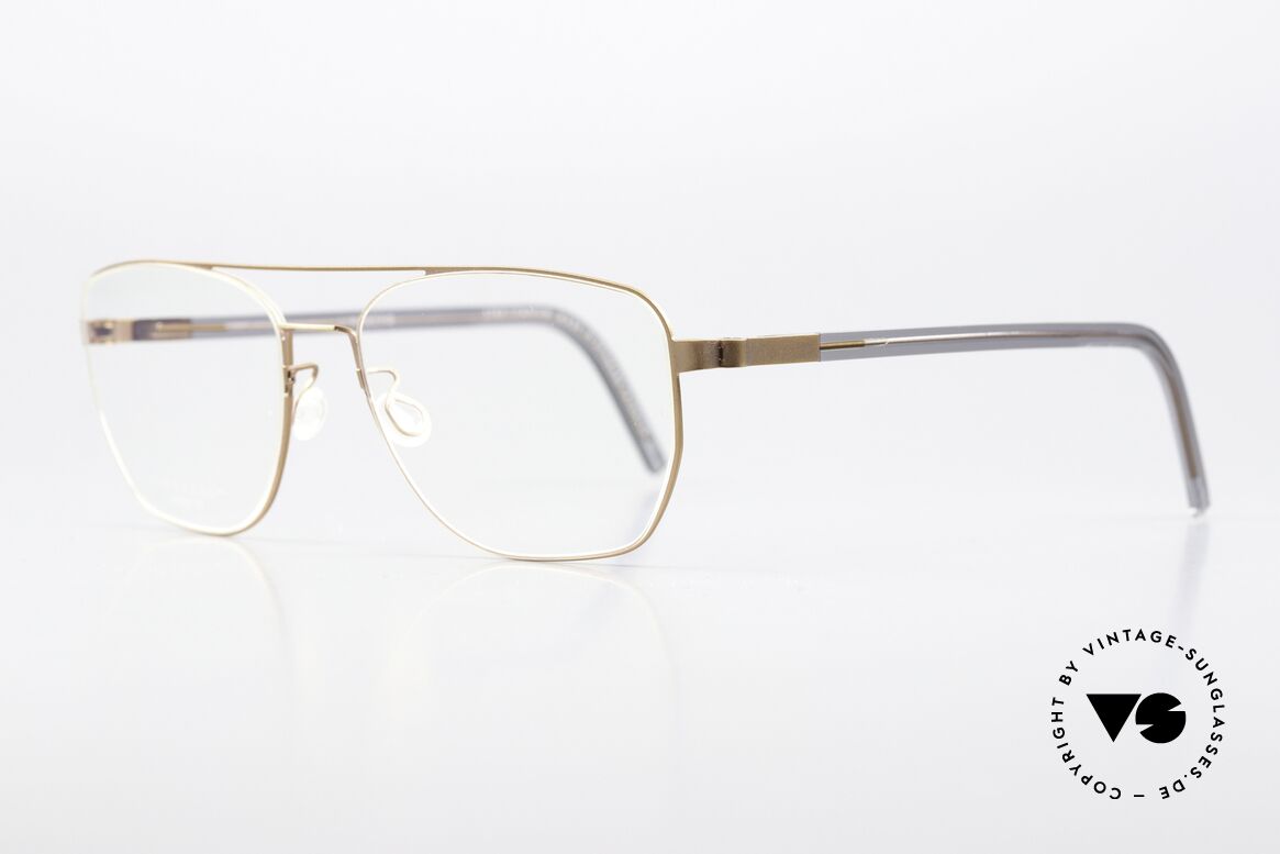 Lindberg 9622 Strip Titanium Variante Mit Azetatbügeln, federleicht und dennoch sehr stabil und sehr langlebig, Passend für Herren und Damen