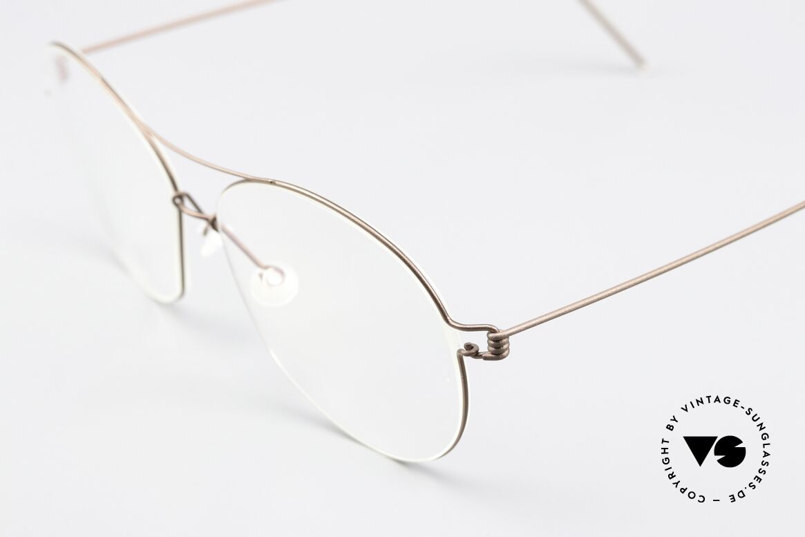 Lindberg Coco Air Titan Rim Titanium Fassung Für Damen, extrem stabile Fassung, flexibel & elastisch, und nur 3g, Passend für Damen