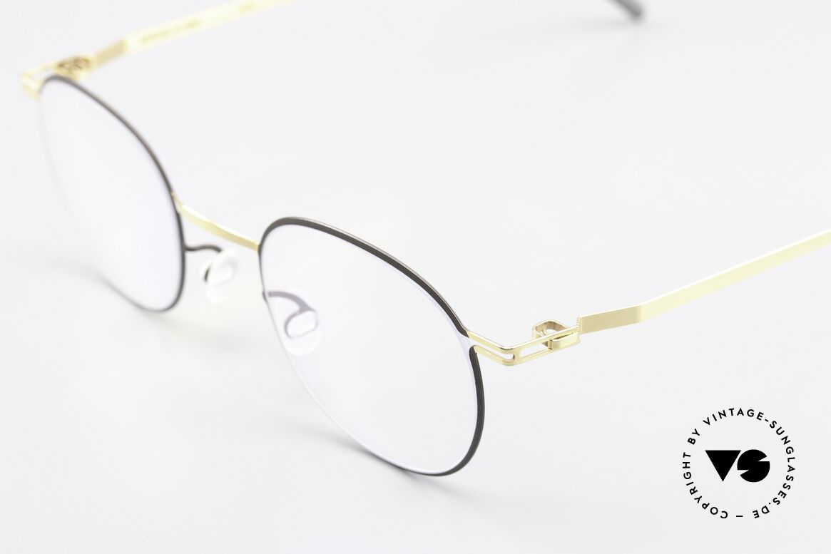 Mykita Einar Klassische Brille Gold Terra, wohlbekannte Spitzenqualität; handmade in Germany, Passend für Herren und Damen