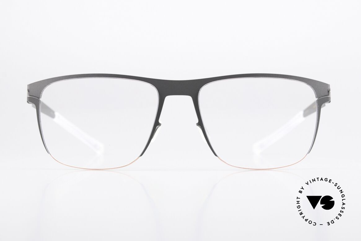 Mykita Edu Herrenbrille Basalt Neon Orange, Herren-Fassung der NO1 Collection (2015 gefertigt), Passend für Herren