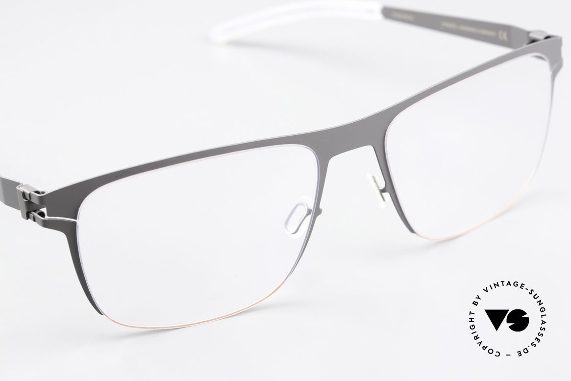 Mykita Edu Herrenbrille Basalt Neon Orange, ungetragenes Modell mit original Mykita Verpackung, Passend für Herren