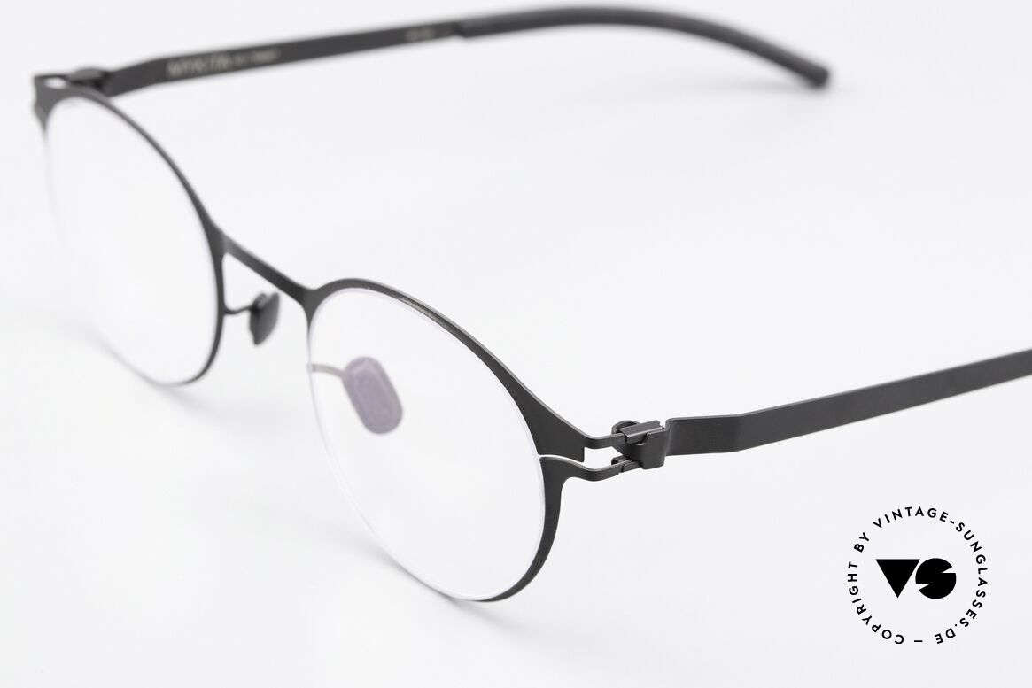 Mykita Isaac Pantobrille Schwarz Unisex, wohlbekannte Spitzenqualität; handmade in Germany, Passend für Herren und Damen