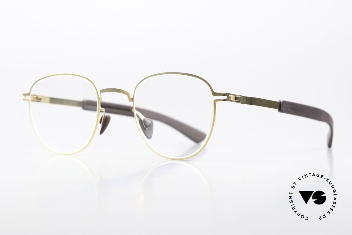 Mykita Mylon Basil Mylon Hybrid Pantobrille, 'made in Germany' Designer-Brille für Kenner, Passend für Herren und Damen